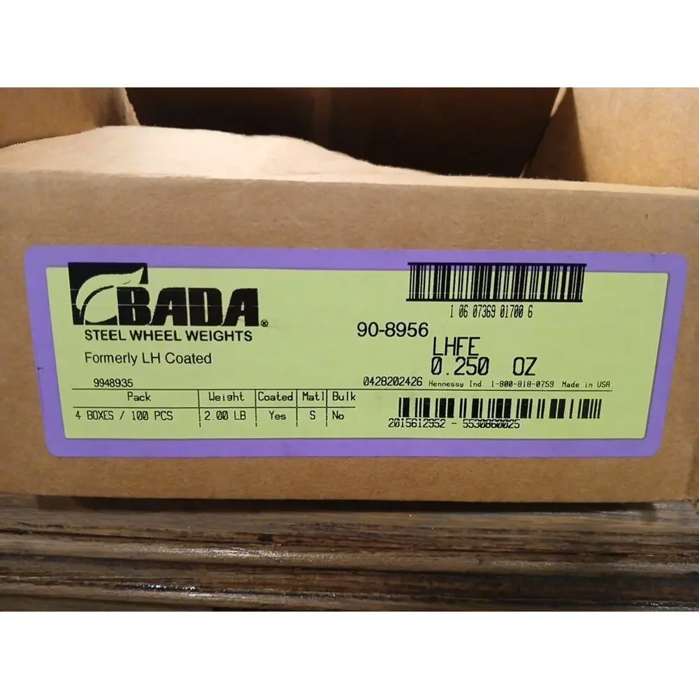 Bada Wheel Weights Formerly IH Coated 23 LUGNUTS in The Open Box